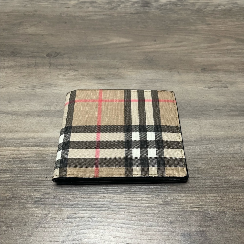 Burberry Vintage Check Bifold Wallet